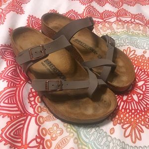 Birkenstock Mayari Sandal in Stone